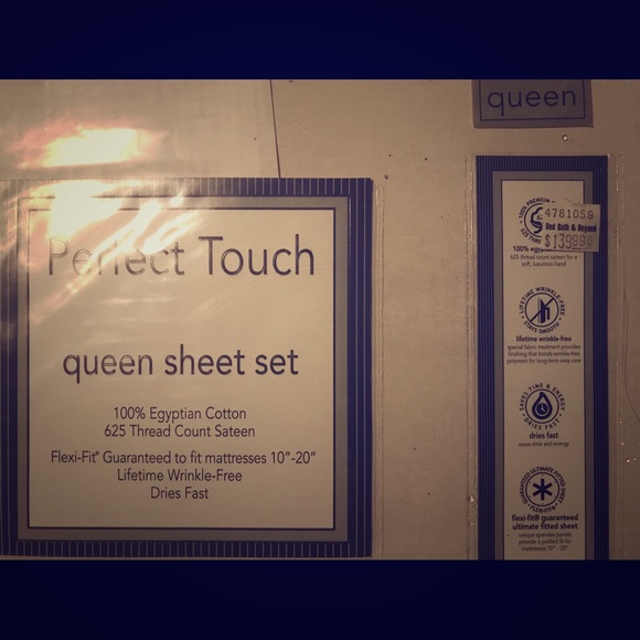 Other - NEW 100% Egyptian cotton sheet w 2 pillowcases